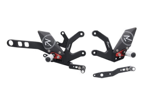 APM - BIKE-SECTOR - lightech rastenanlage - rear set - yamaha mt10 - r-version